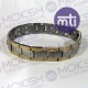 Titanium Double Line Magnetic Bracelet - 007